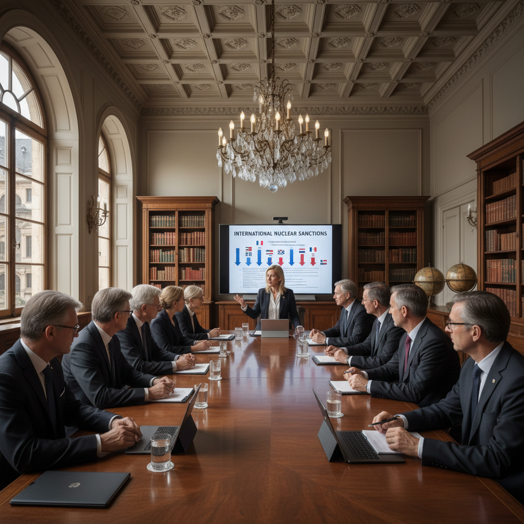 Germany, France, and UK Move to Reimpose Sanctions on Tehran