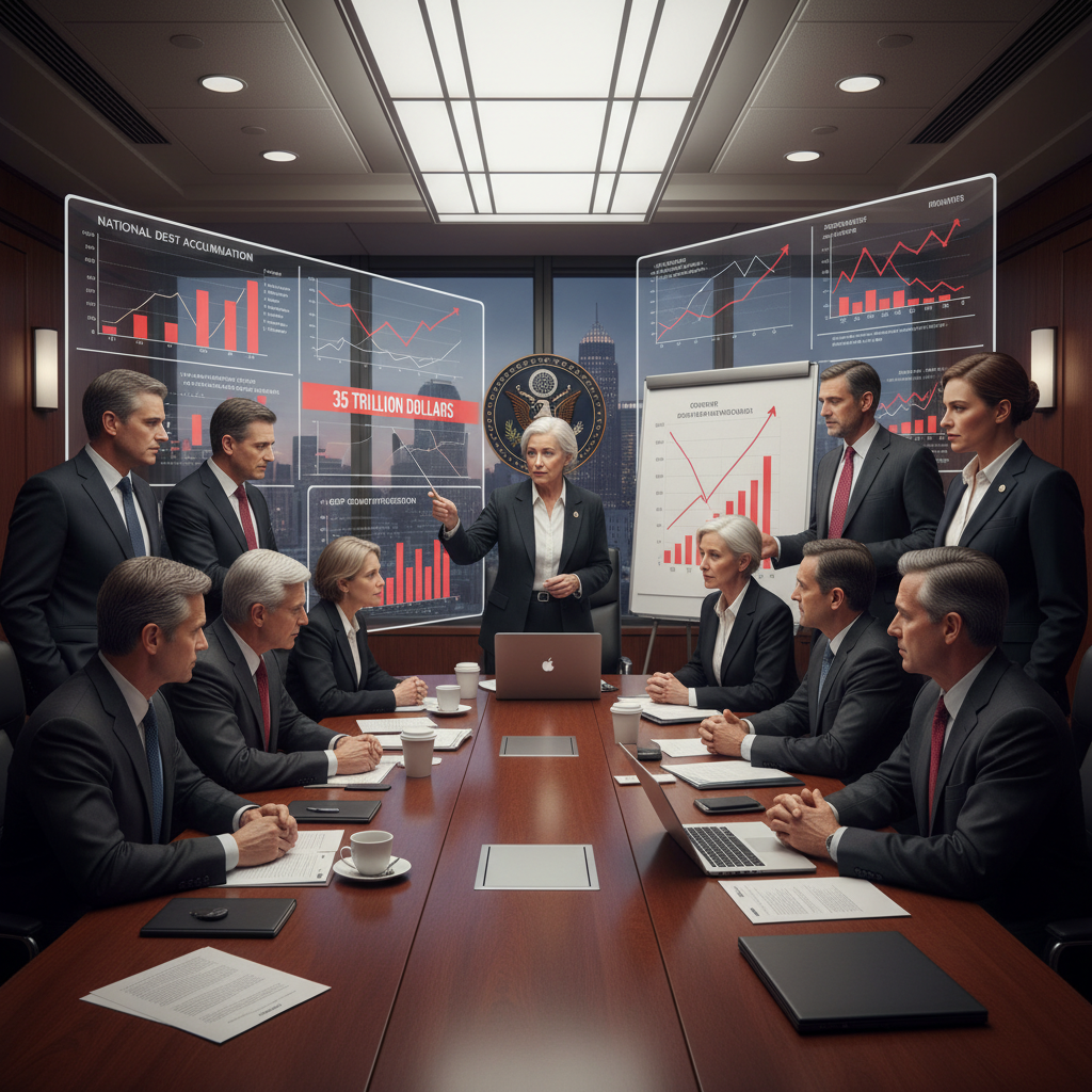 Rising National Debt: Government Plans $6.8 Trillion Borrowing by 2025