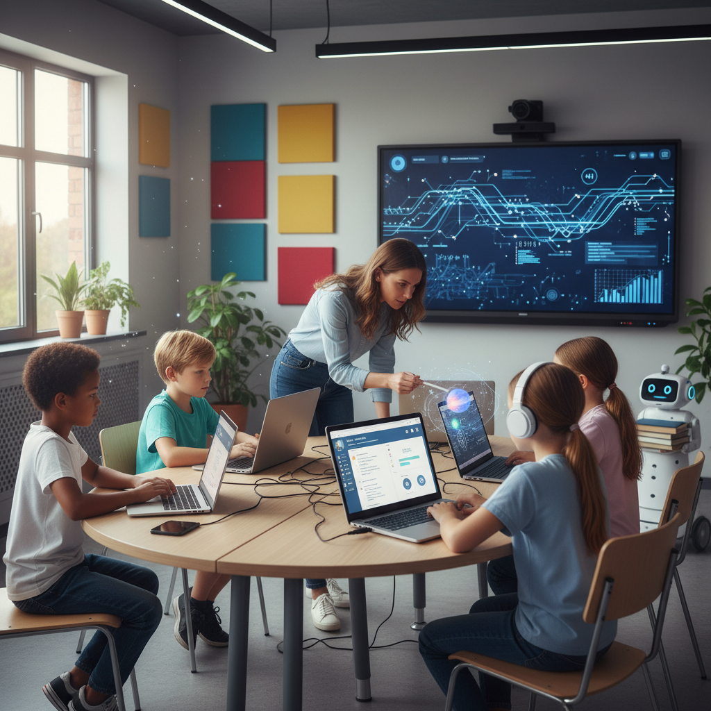 Are AI Tutors Replacing Teachers? The Future of Education in the USA National 2 and Around the World