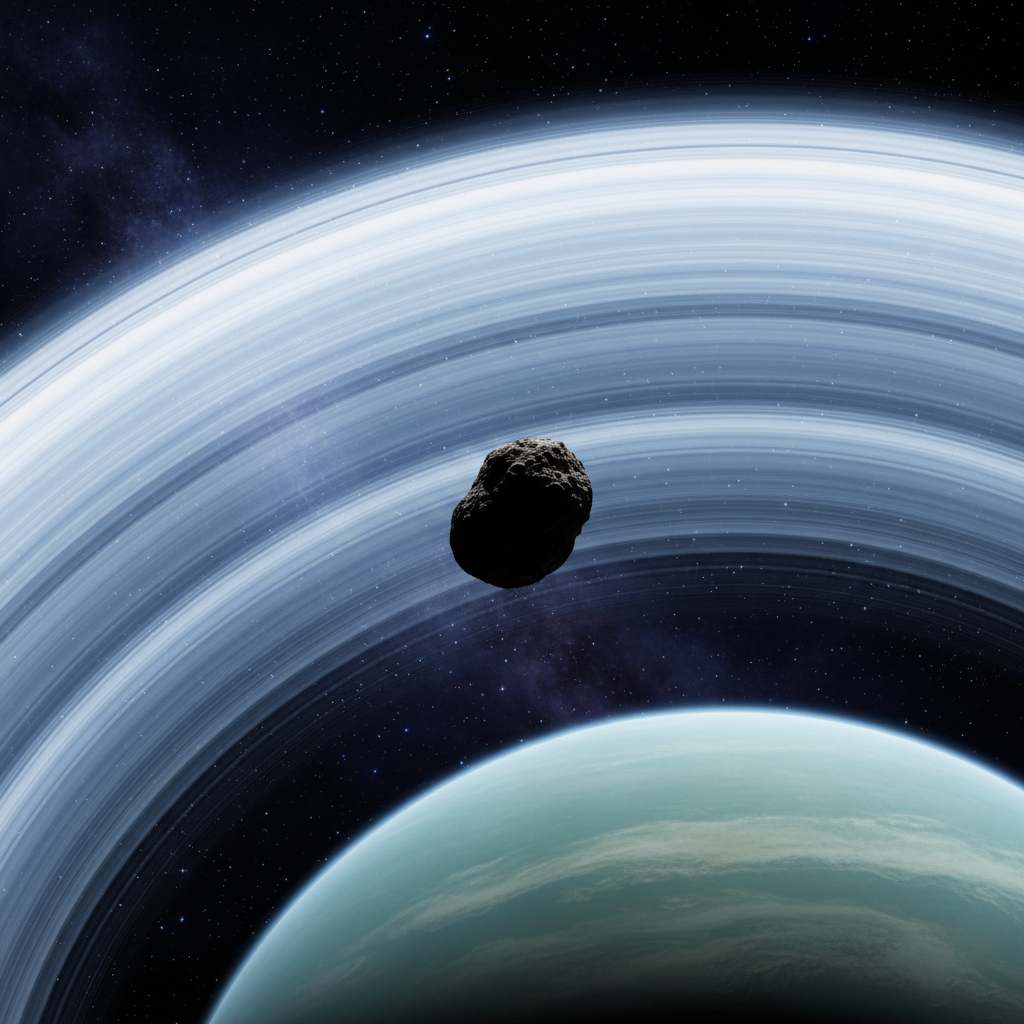Astronomers Discover Tiny Uranus Moon Hidden in Its Rings