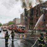 Queens Fire in Flushing Injures 12, Including First Responders